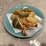 寿司正 - 天ぷら盛り合わせ