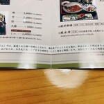 鰻屋かざん | UnagiyaKazan - 2024.01月　メニュー