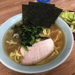 ONOMICHI - ラーメン並とキャベチャー