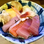 平禄寿司 - 海鮮丼接写