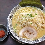 Shagara - 味噌らーめん（麺大盛・辛味噌別添え）