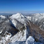 中の湯温泉旅館 - 焼岳遠景。