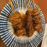 Gyouzanoneotaishuusakabanyukamura - 煮込み串