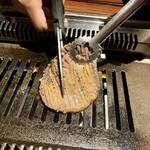 焼き肉家　益市 - 分厚いタン塩。美味しいよ