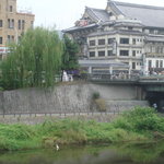 QUATRE SAISONS - 川床からの風景（南座）