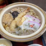 230800510 - お正月のかまぼこ入り、鍋焼きうどん単品としてかなり高いレベル