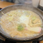 うちたて家 - 白みそ煮込みうどん　1,230円