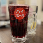 やきとん えん家 - 湘南赤ハイボール　275円