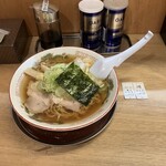 照月 - 小ラーメン　ネギトッピング