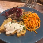 谷町ビール ブリューパブ テタールヴァレ - 前菜3種盛り