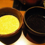 しゃぶ亭 - ごまだれ、ポン酢