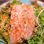 プールトワ - ランチコース 2000円 の田舎風パテとサラダ