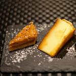 プールトワ - ランチコース 2000円 のデザート盛り合わせ