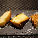 プールトワ - ランチコース 2000円 のデザート盛り合わせ