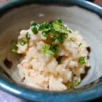 閑祥庵 禅紫 - 金目鯛の炊き込みご飯