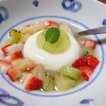 閑祥庵 禅紫 - 〆の絶品杏仁豆腐