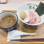 煮干しつけ麺 宮元 - 特製極濃煮干しつけ麺