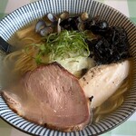 旬菜麺屋 雅流 - 料理写真:蜆✖️喉黒煮干