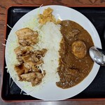 食堂米倉 - 水曜日のカレー（焼肉）