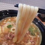 さぬき亭 - 麺はこんな感じ