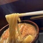 福村家 - カツカレーうどん