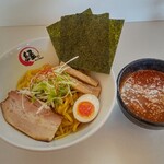 麺屋 縁。 - 旨辛つけ麺（3番）のりトッピング