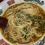 かどや飯店 - かどや麺。とにかく注文する人が多い人気メニュー。