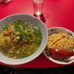 南海飯店 - ネギラーメンセット