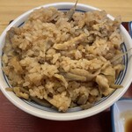 Tokushima Tamiya Shokudou - 炊き込みご飯(鶏ごぼう)