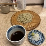 八幡そば - 薬味と蕎麦