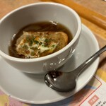フライングガーデン - オニオングラタンスープ