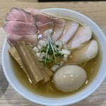 麺屋 伊藤 - 特製白醤油ラーメン