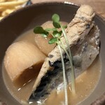 Futako Biru Jouzousho - おおくら大根とサバ味噌