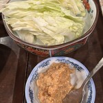 力屋 - 肉味噌キャベツ