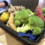 熟成和牛ステーキグリルド エイジング・ビーフ TOKYO - 生野菜