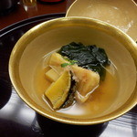 口悦 - アワビと竹の子の煮物