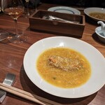 桃仙閣 - 上海蟹とフカヒレのスープ