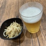 Tiny Kitchen - ビールとお通し（＾∇＾）