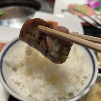 游玄亭 新宿 - 上ネギタン塩　焼き