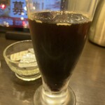 とんかつ濱かつ - 食後のアイスコーヒー