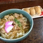 弁慶うどん - 鳥南蛮うどんといなり