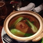 中国料理 青冥 祇園店 - メインのフカヒレの土鍋煮込み