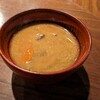 楽 - 先付け「鰤の粕汁」