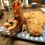 かつ吉 渋谷店 - 頭パッカーンでなんだか非常に憎たらしいフェイースです...