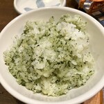 かつ吉 - 風味豊かな青じそごはん最高
