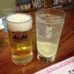 Nakajimaya - 生ビールとレモンサワー
