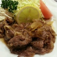 すき焼割烹 かとう - 牛生姜焼き