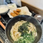 Tenko - 串揚げ定食　うどん♪