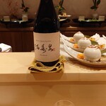 銀座 しのはら - 富山 満寿泉 オーク樽熟成貴醸酒（グラス）