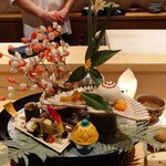 銀座 しのはら - 正月の趣向で